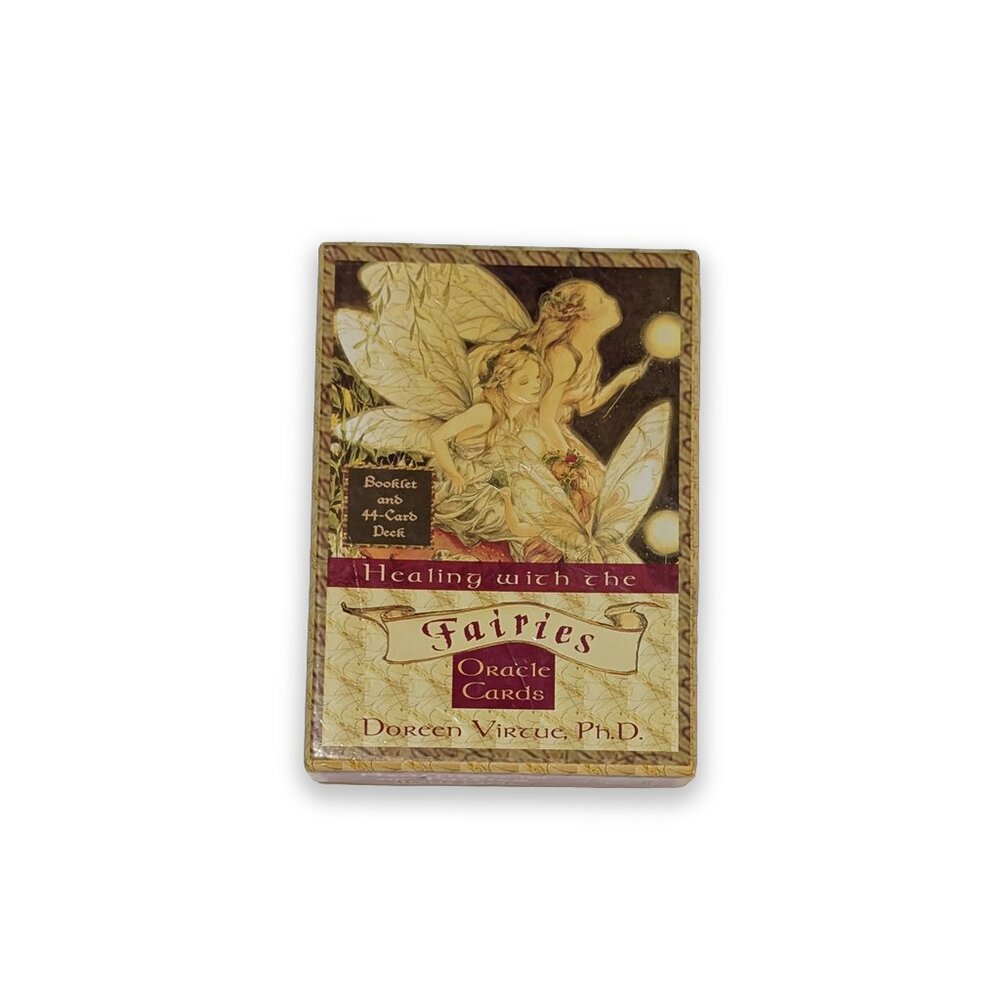 Fairies Oracle Cards by Doreen Virtue - Brown and Gold